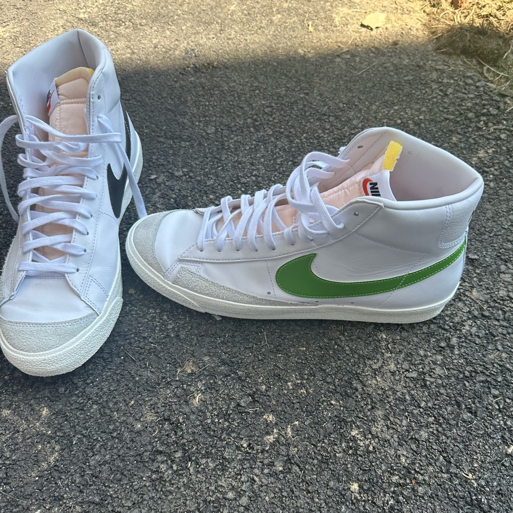 Gently Used Sized Size 13 Nikes High Top Blazers